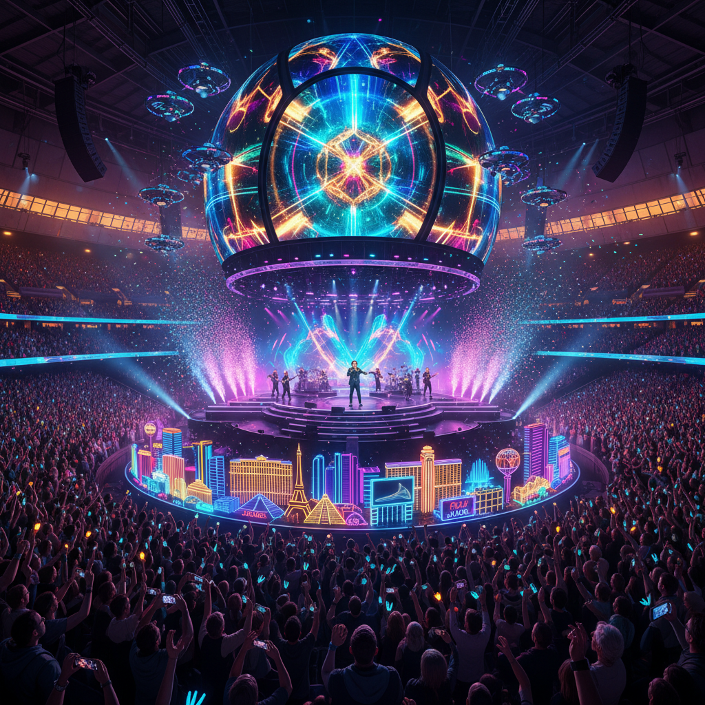 2026 Las Vegas Concerts (Sphere Residencies, Stadium Shows, Strip Icons)